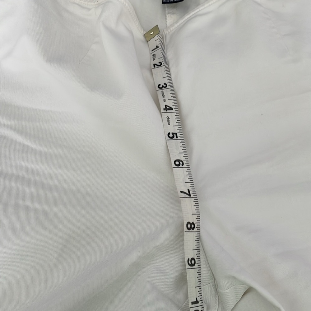 Ann Taylor White stretch chinos size 8P - Picture 12 of 13